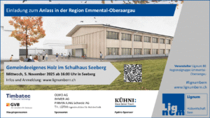 Social 2 Gemeindeeigenes Holz im Schulhausneubau Seeberg 05.11.2025